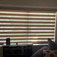 Hunter Douglas Banded Shades with Loop Cord Lift System in Howell, NJ